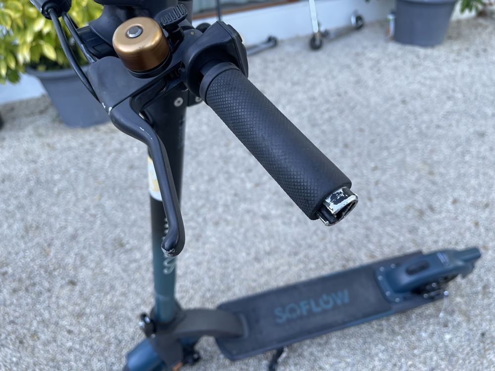 SOFLOW E-Scooter SO2 Air MAX (20 km/h, 500 W, 80 km, Schwarz, Blau