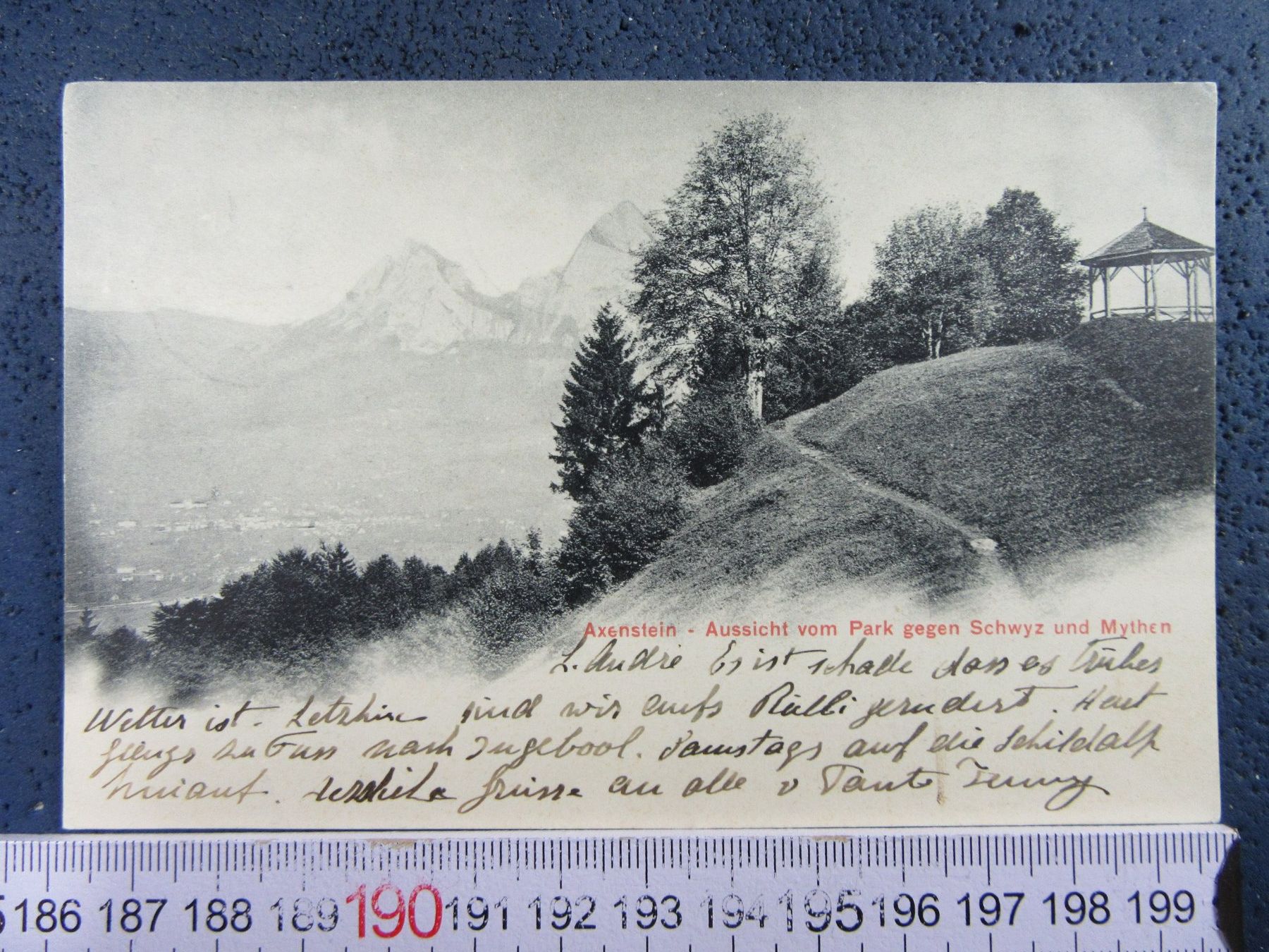 Cartes postales: AXENSTEIN SZ AK 1902 – D'occasion à Ettingen par Hausi4711