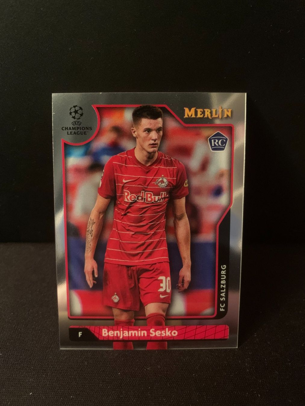 Topps Carte collezionabili: Topps Merlin Chrome Benjamin Sesko Rookie – Nuovo (secondo la descrizione) da Flawil venduto da Juventino93