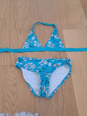 Bikini 2-teilig gemustert Grösse 140