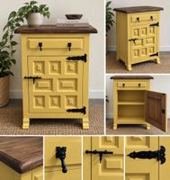 Restaurierter Vintage Schrank / Kommode – Massivholz