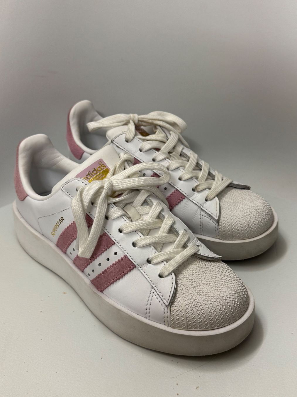 Adidas Superstar Plateau Grsse 39 1/3 (Gebraucht) in Ksnacht ZH fr CHF  25  mit Lieferung auf Ricardo kaufen