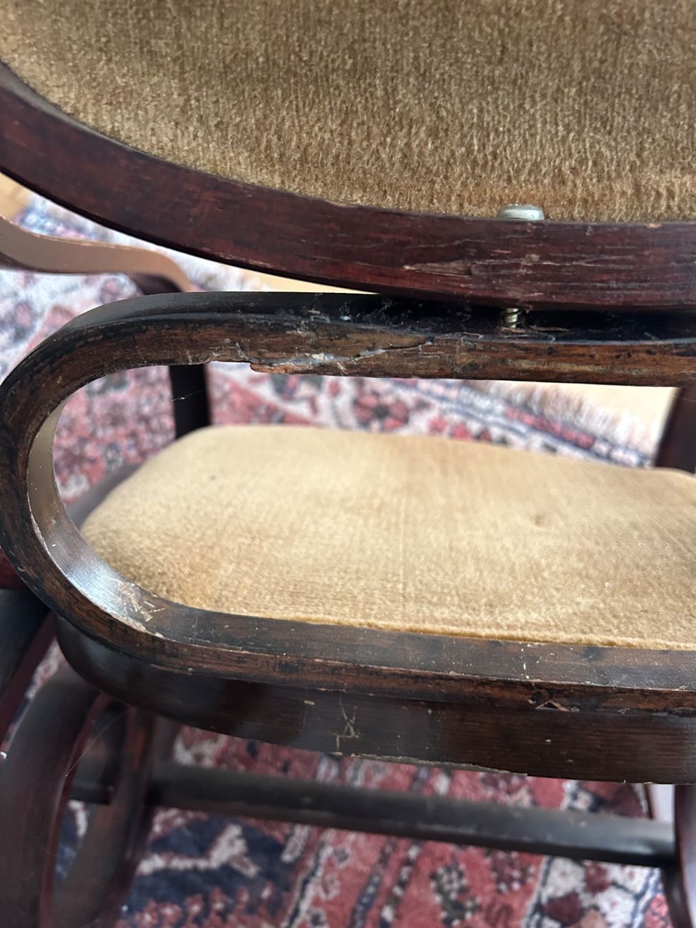 Sedie: Vintage Schaukelstuhl – Usato da Untersiggenthal venduto da Pitsidia02 6