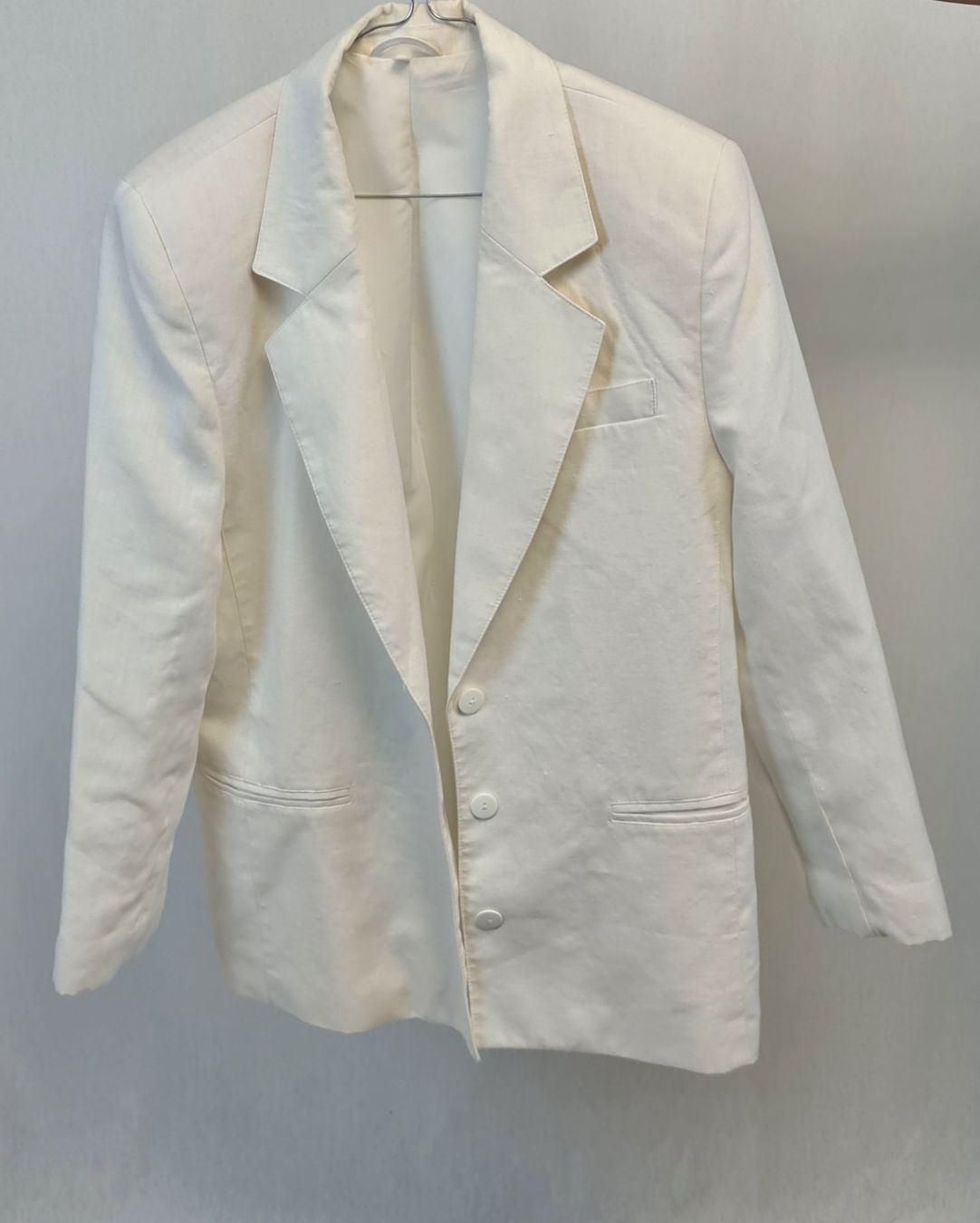 Giacche: Blazer blanc cassé en lin taille 40 – Usato da Couvet venduto da Nawra_26 3