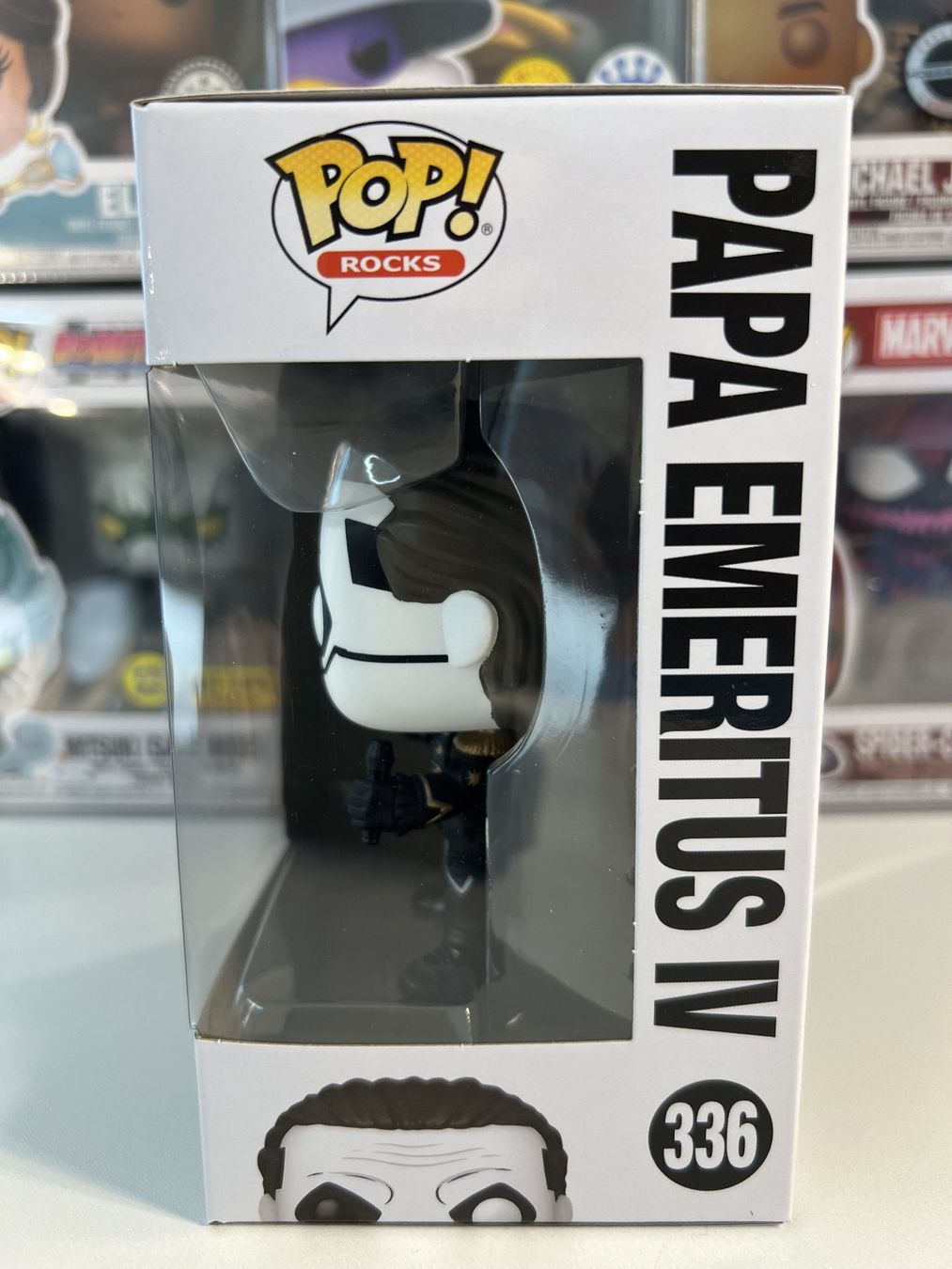 Funko Statuette: Funko POP! Rocks Ghost Papa Emeritus IV – Nuovo e nell'imballaggio originale da Le Mouret venduto da perfectbijou 3