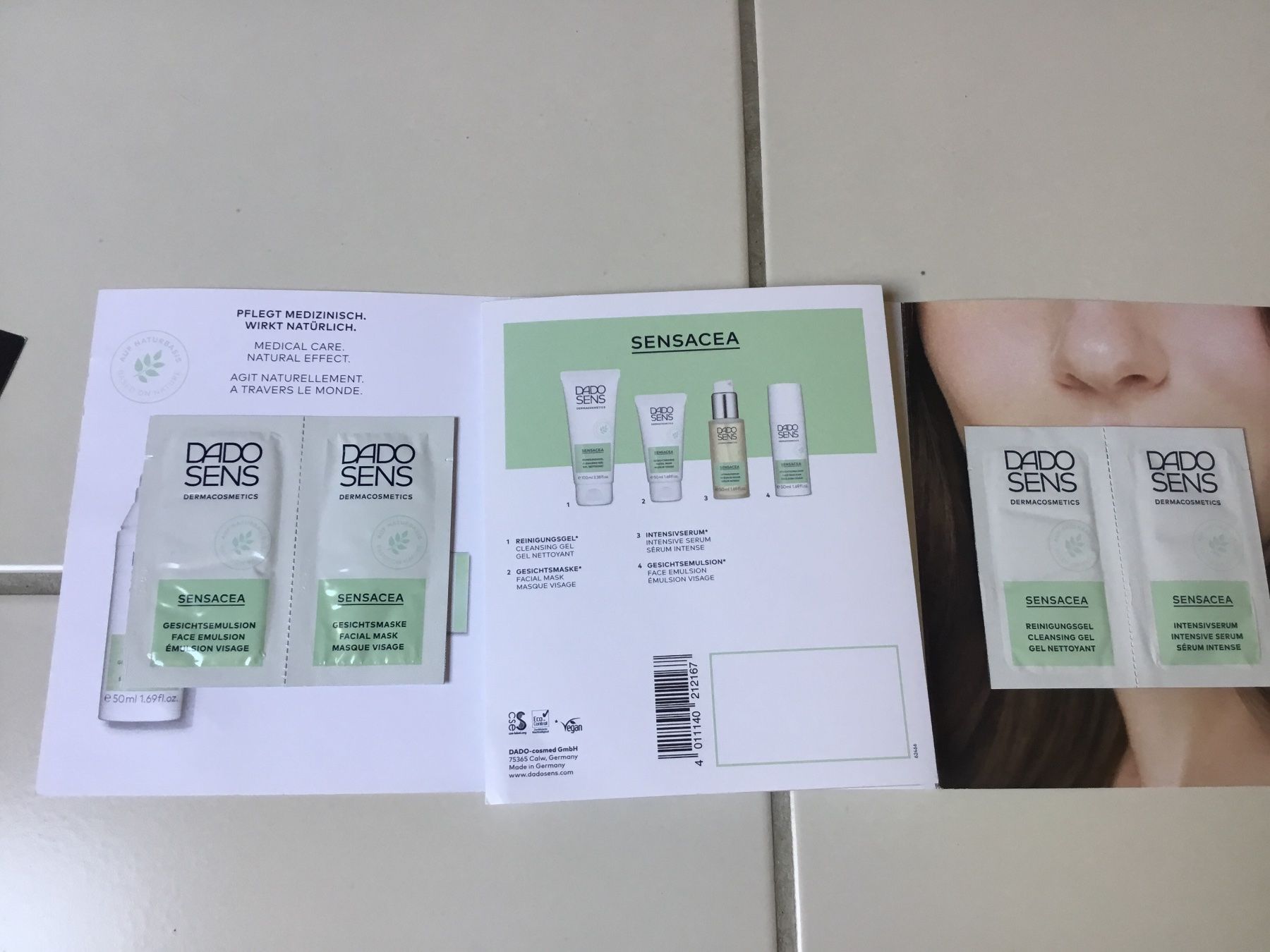 Cura del viso: Diverse Kosmetik Muster – Nuovo e nell'imballaggio originale da ALTENDORF venduto da da23 3