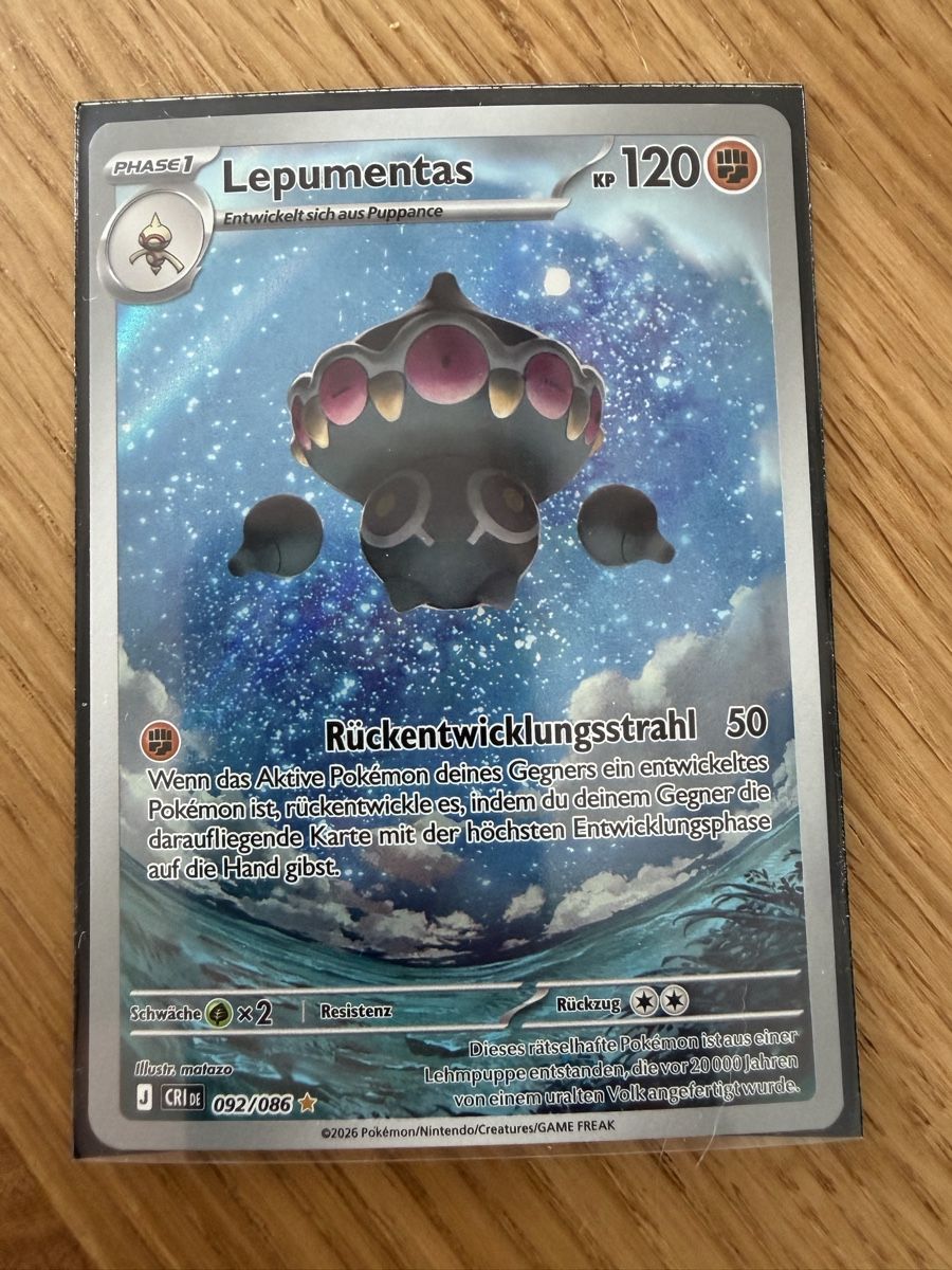 Pokémon Sammelbilder & Trading cards: Lepumentas 092/086 – Neu (gemäss Beschreibung) aus Utzenstorf von C2Pira