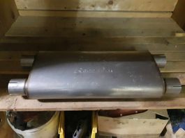 Auspufftopf Pipes Race Pro, 4 Anschlüsse