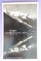 Chamonix et le Mt. Blanc