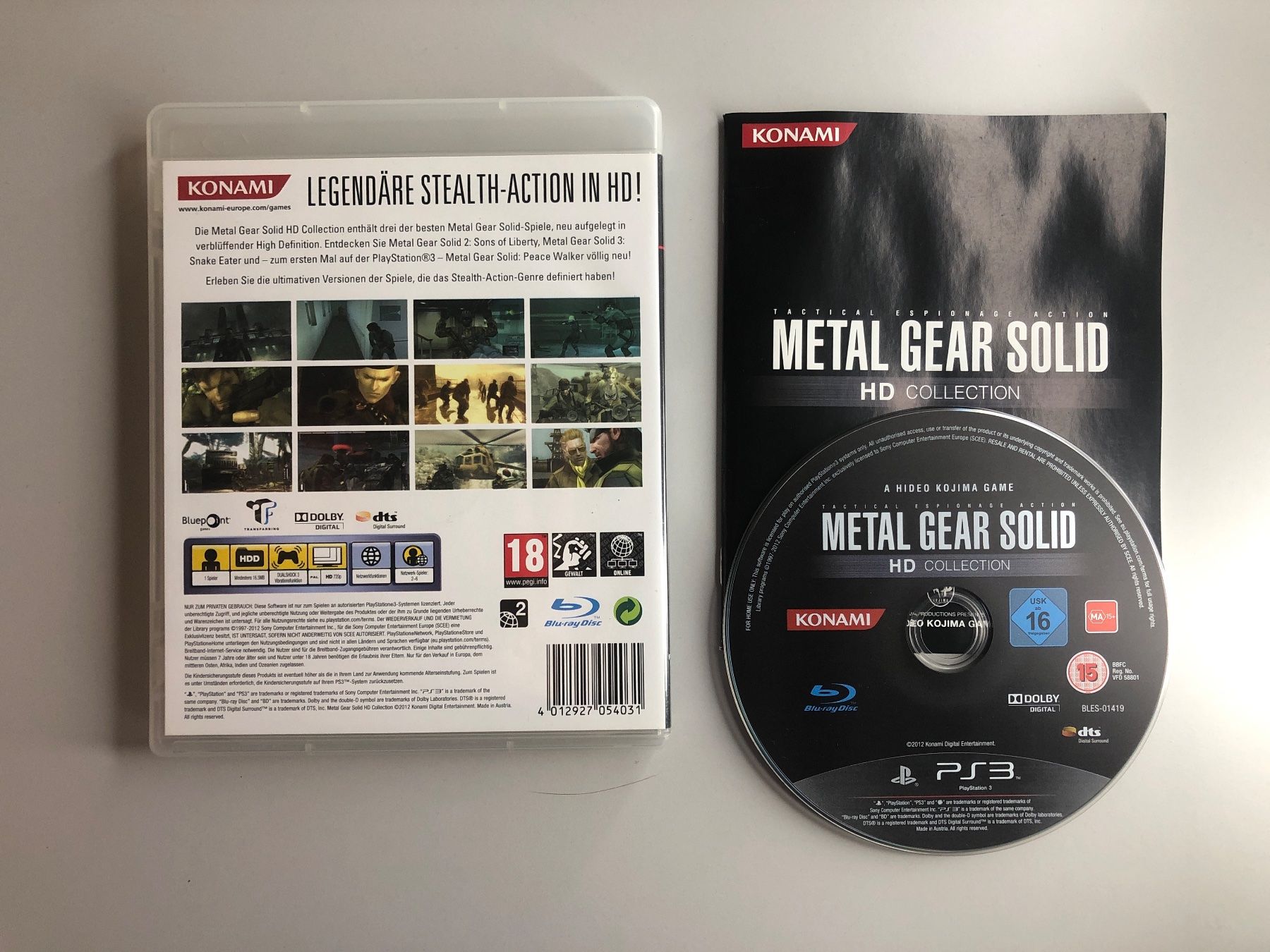 Sony Spiele: Metal Gear Solid HD Collection - PS3 – Gebraucht aus St.gallen von  1