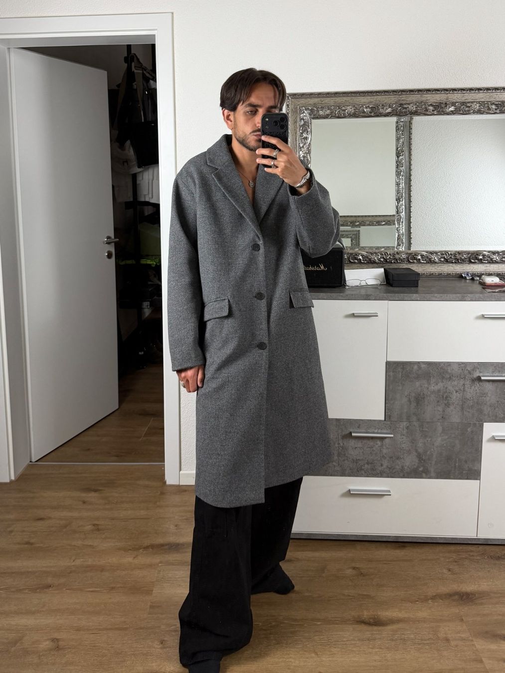 Primark Cappotti: Primark Grey Coat – Usato da Biel/Bienne venduto da sami0788480082 1