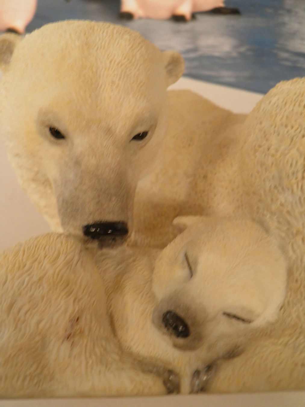 Figuren: Eisbärenmama mit Kind – Gebraucht aus Rohrbach von chri2009 2