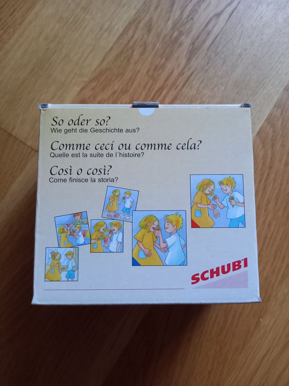 Schubi Lernmedien Giochi: Schubi So oder so? Comme ceci ou comme cela? Così o così?? – Nuovo (secondo la descrizione) da Visp venduto da stell_4cce
