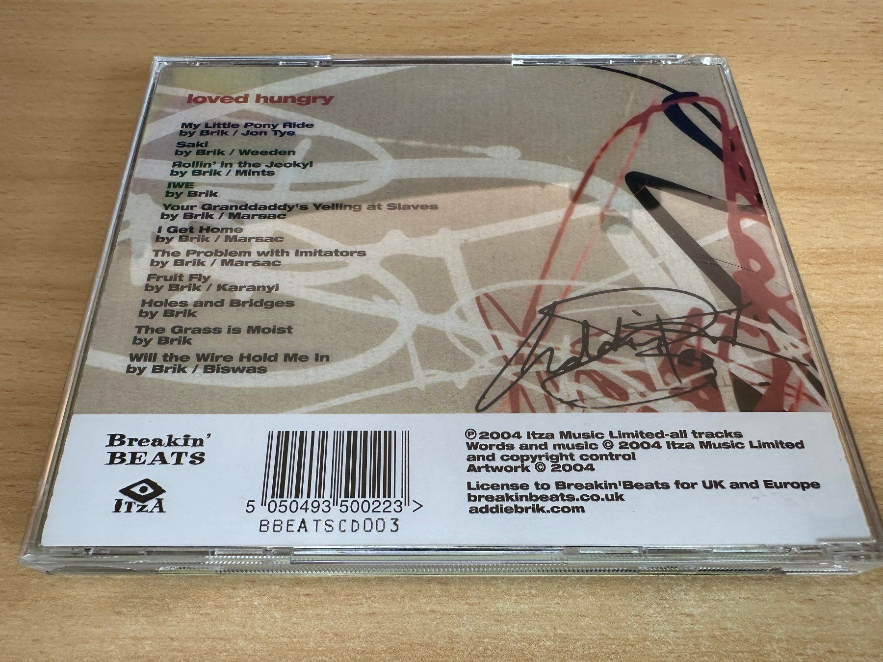 CD: Addie Brik – Loved Hungry – Usato da Rikon im Tösstal venduto da Alpenmutz 1
