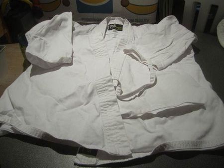 Karate-Jacke Grösse 140, weiss