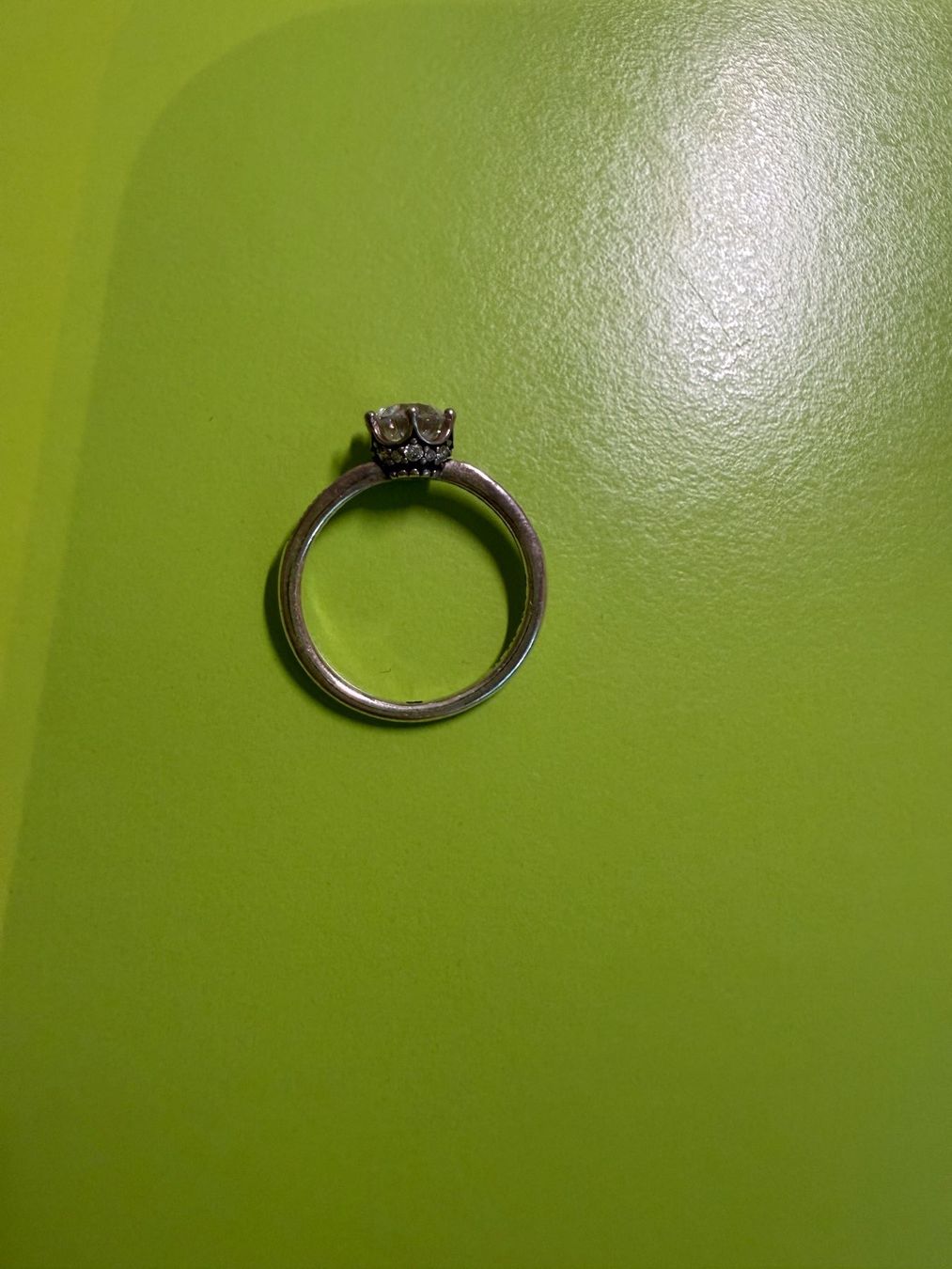 Pandora Anelli: Pandora Clear Sparkling Crown Ring Grösse 56 – Usato da ZUFIKON venduto da SULMI01 5