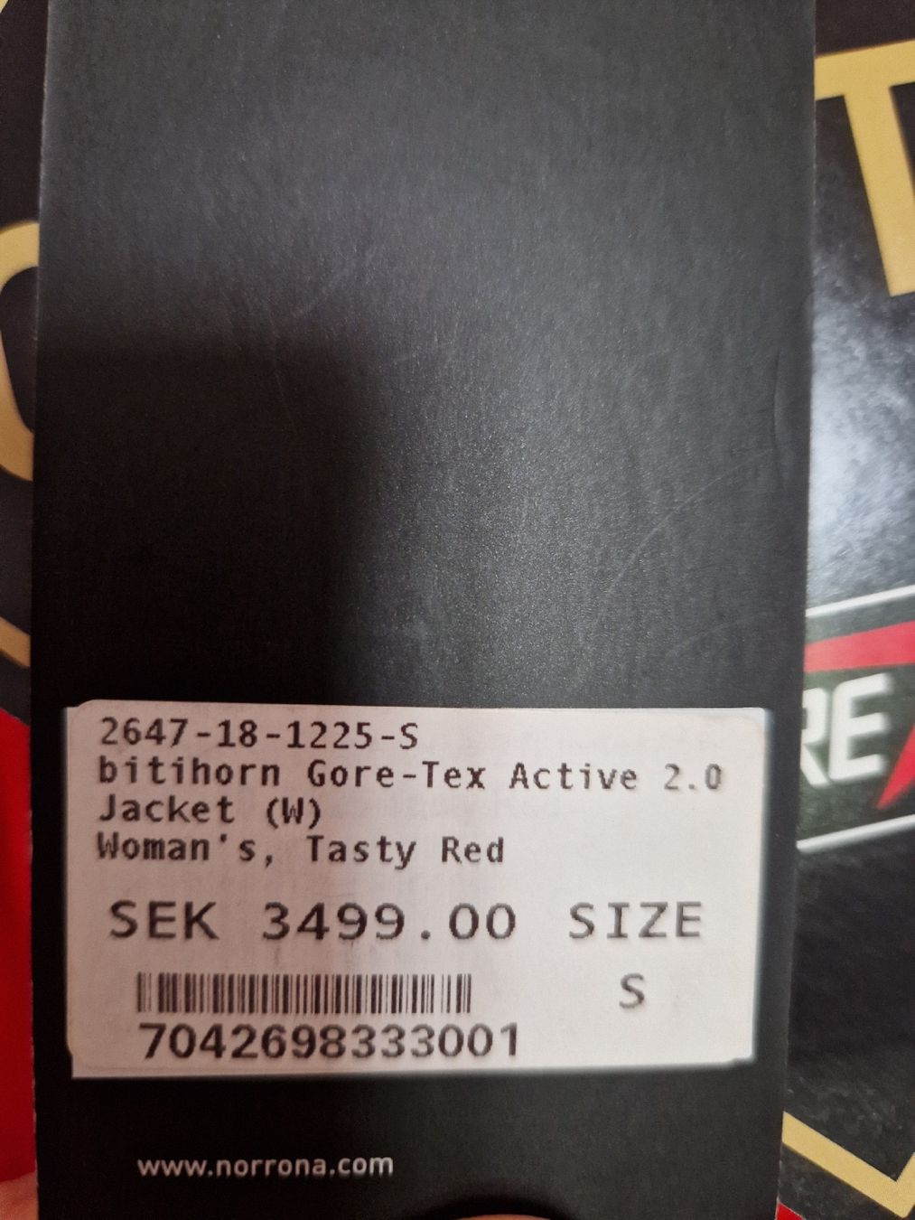 Norrøna Giacche: Norrona gore-tex S – Nuovo e nell'imballaggio originale da Avenches venduto da linse01 1