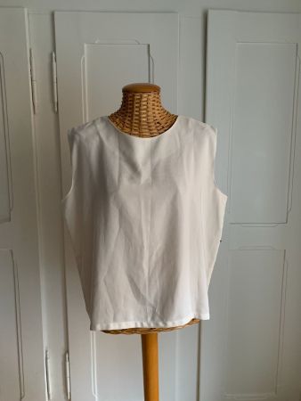 Top offweiss fliessend - 50
