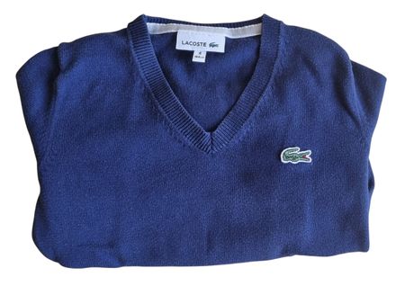 Lacoste Pullover blau Gr. 104