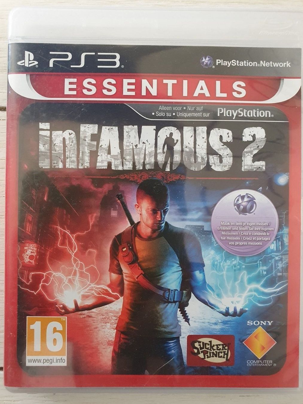 Sony Spiele: PS3 Essentials inFamous 2, ab 16 – Gebraucht aus Eiken von Lashar