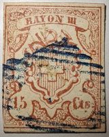 Rayon Nr. 19 Typ 5 blaue Raute Kat. 1600.-