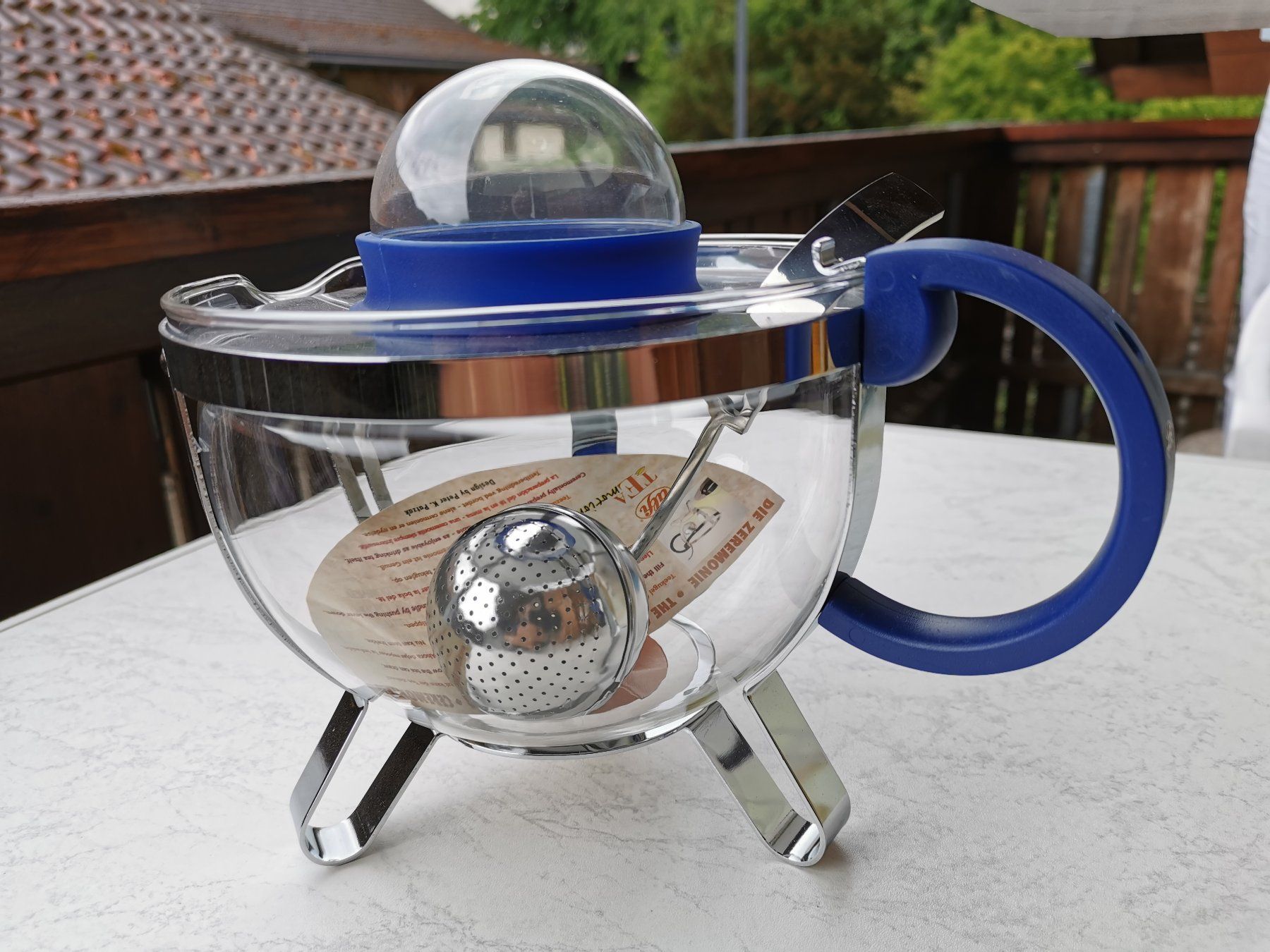 Teiere: Designer Glasteekanne – Nuovo e nell'imballaggio originale da Filzbach venduto da Sabenasi 1