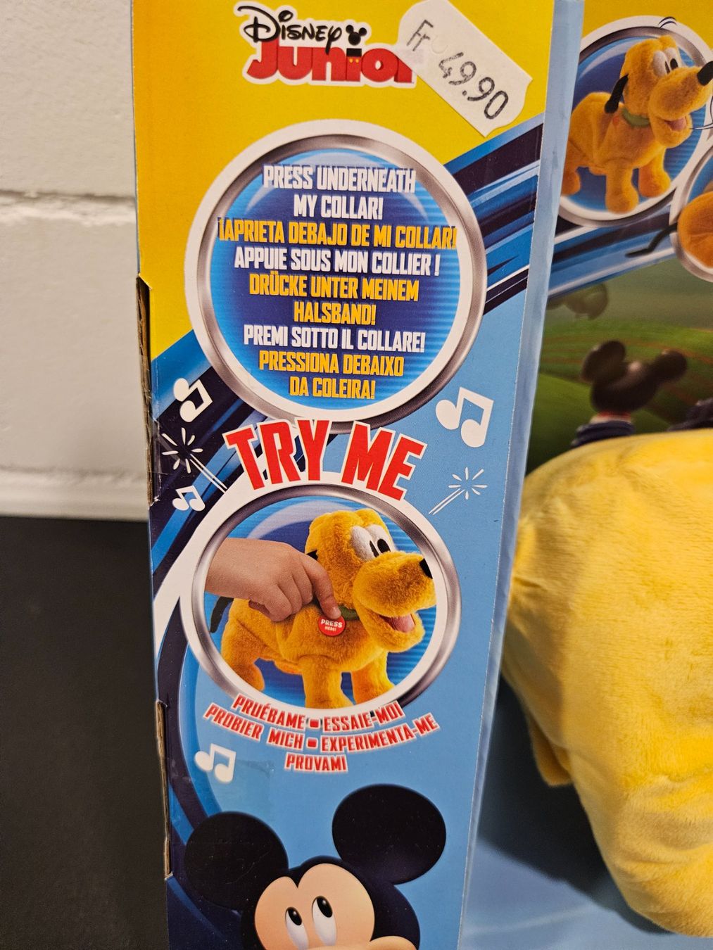 Disney Spielzeuge: Neu - Disney - Funny Pluto – Neu und originalverpackt aus Dagmersellen von Jarsetz_Restposten 2