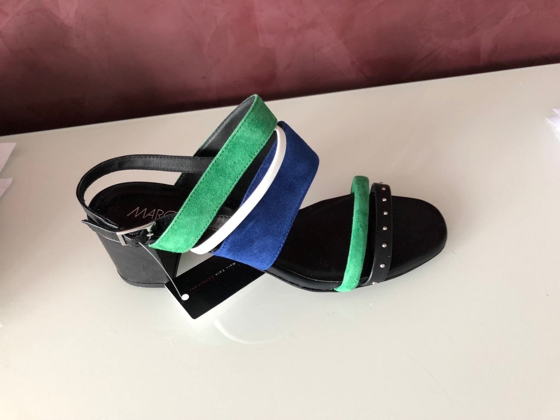 Marc Cain Scarpe da donna: Marc Cain Sandalen  Multicolor Gr. 40 – Nuovo (secondo la descrizione) da Volketswil venduto da praxis12 1