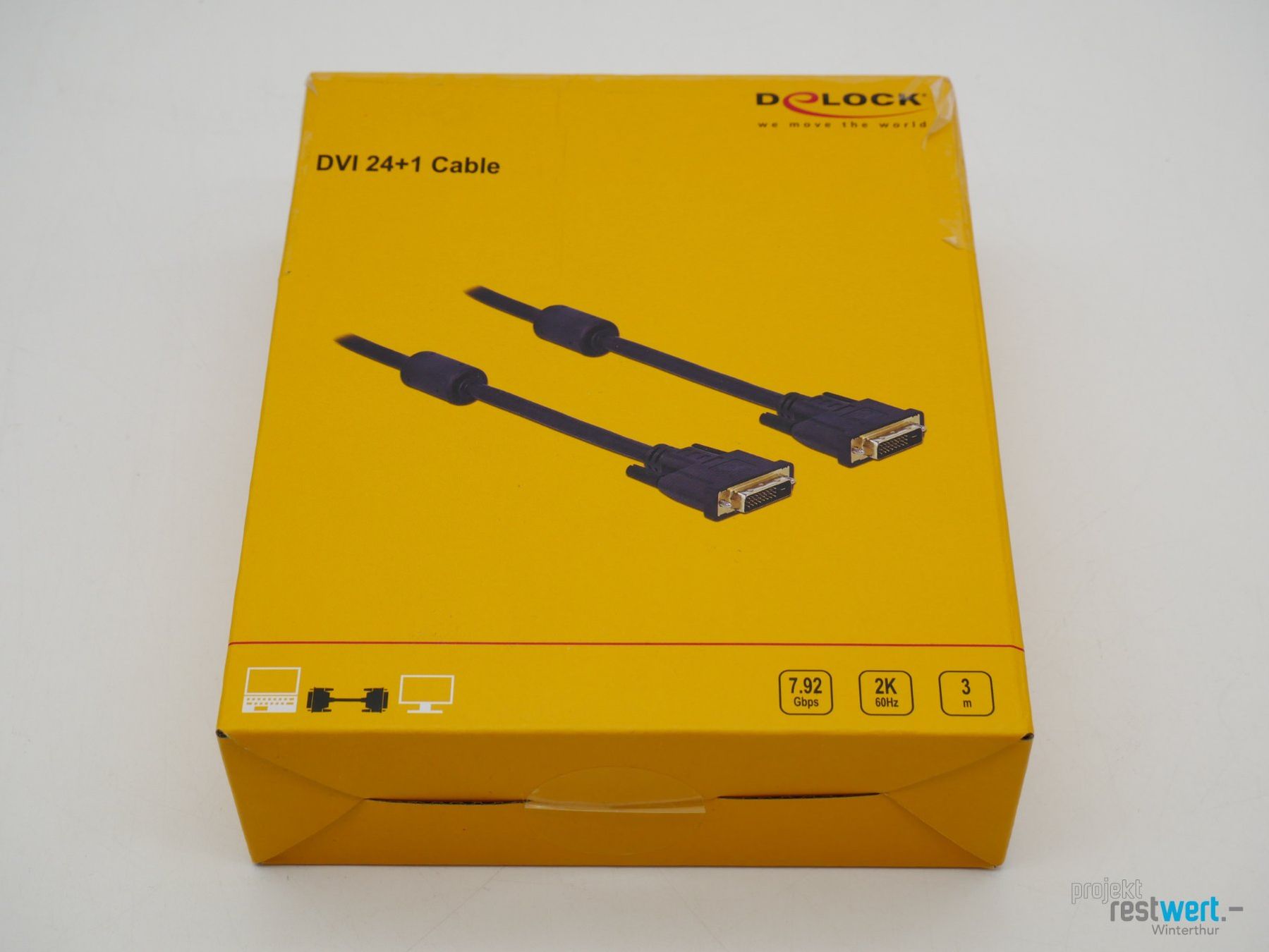 Kabel: DELOCK Dvi — Dvi – Neu und originalverpackt aus Winterthur von Restwert_Winterthur