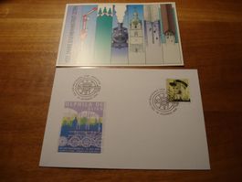 Tag der Briefmarke 2006 Olten, Brief  + Bildpostkarte ET-o