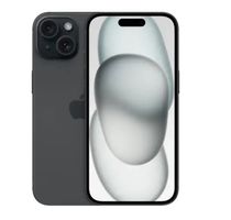 iPhone 15 Schwarz 128 GB ink. 5st Handyhülle