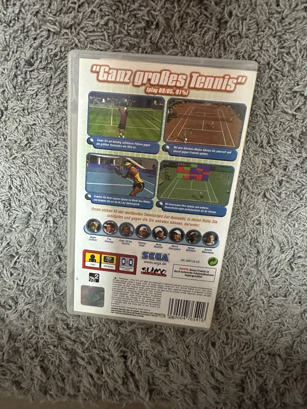 Sony Giochi: Sony PSP Game | Tennis – Usato da Schleitheim venduto da cabrio58 1