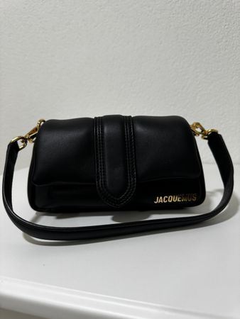 Jacquemus Tasche Schwarz Leder neuwertig wie abgebildet