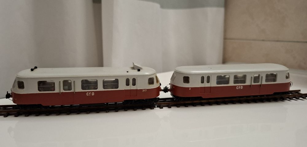 H0m Mougel Billard A80D CFD+ Anhänger/ remorque R210D CFD (Neu (gemäss ...