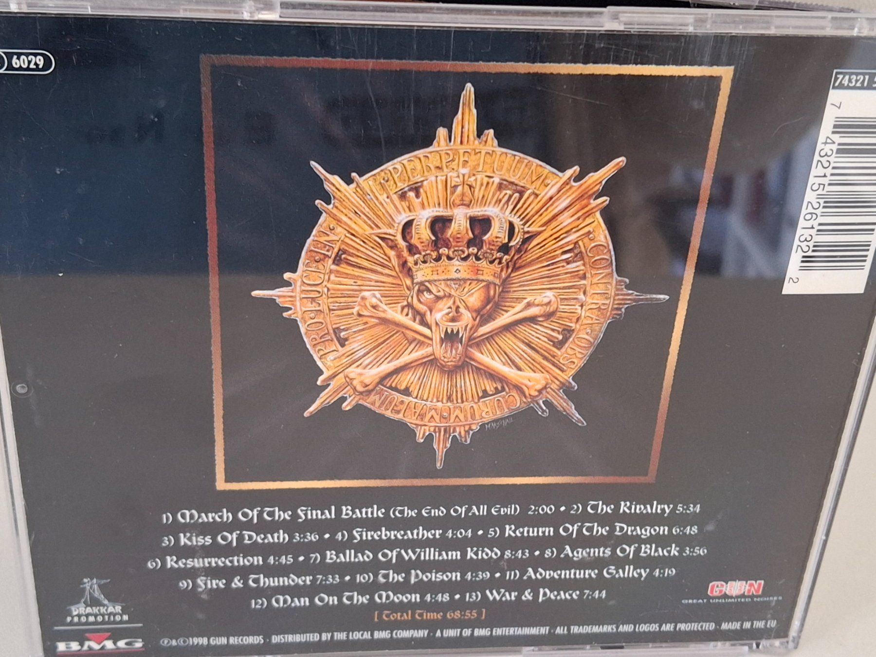 CD: CD Running Wild - The Rivalry - – Usato da Aarberg venduto da Jackup1 1