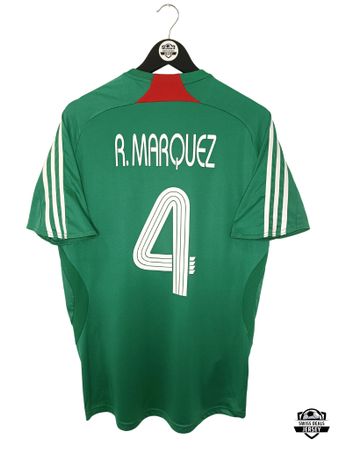 R. MARQUEZ #4 Original Mexico 2007-08 Home Trikot