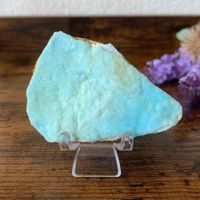 ✲ Hemimorphit Rohstein ✲ 45g / 69mm blauer Hemimorphite