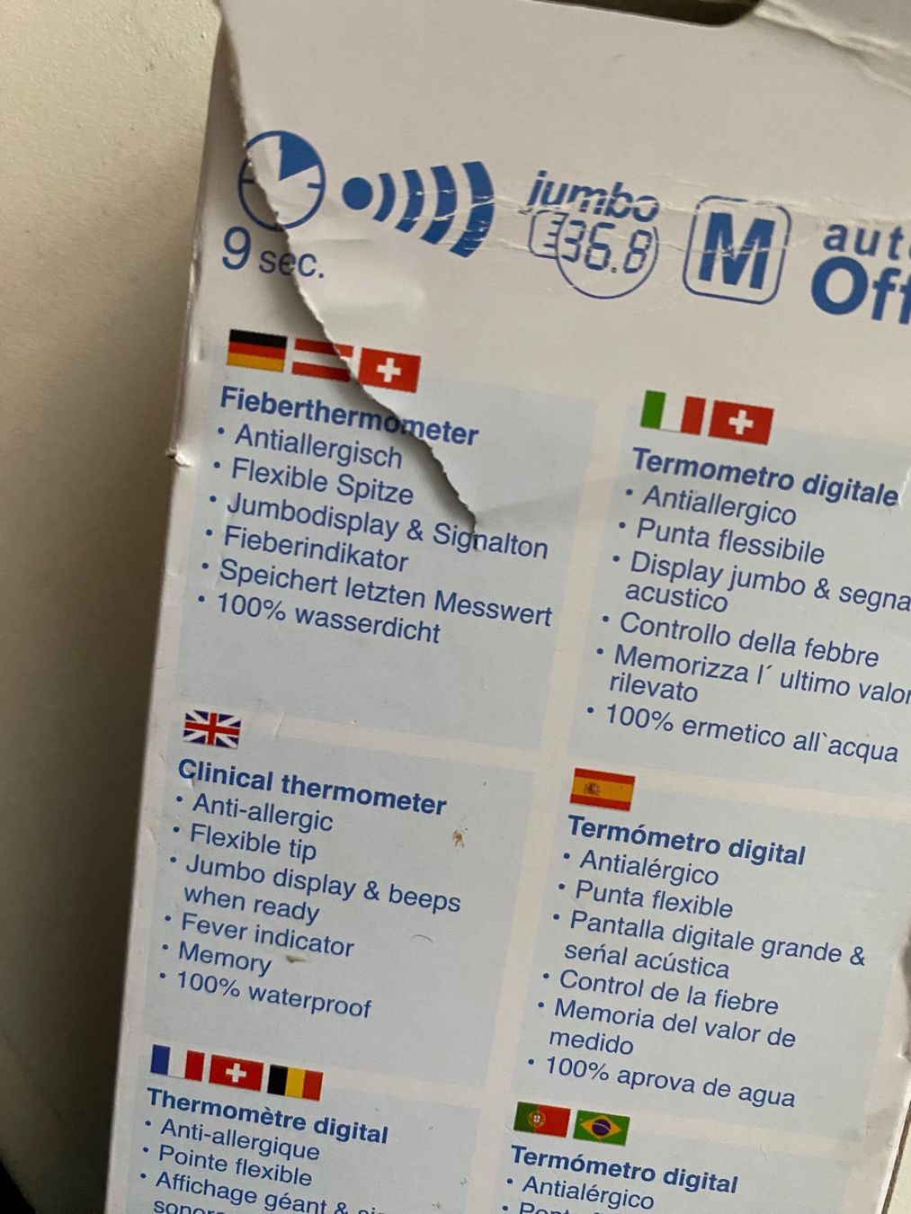 Altro per la casa: Geratherm Fieberthermometer – Nuovo (secondo la descrizione) da Einsiedeln venduto da PaedeK84 2