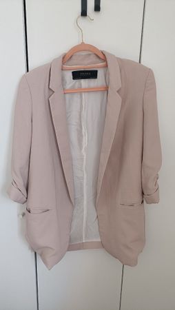 Blazer Zara beige chiaro taglia M