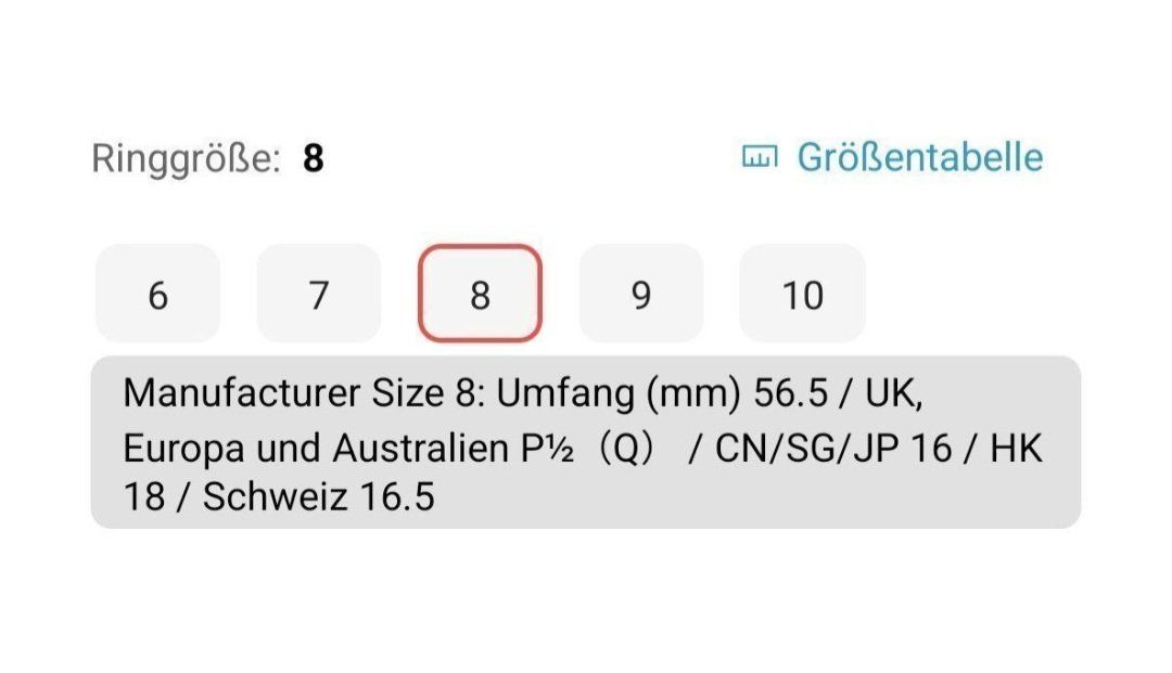 Ringe: Ring, Grösse 8 – Neu und originalverpackt aus Baden von rocket85 4