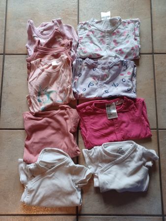 12 teiliges Sommerpaket 68 für Mädchen