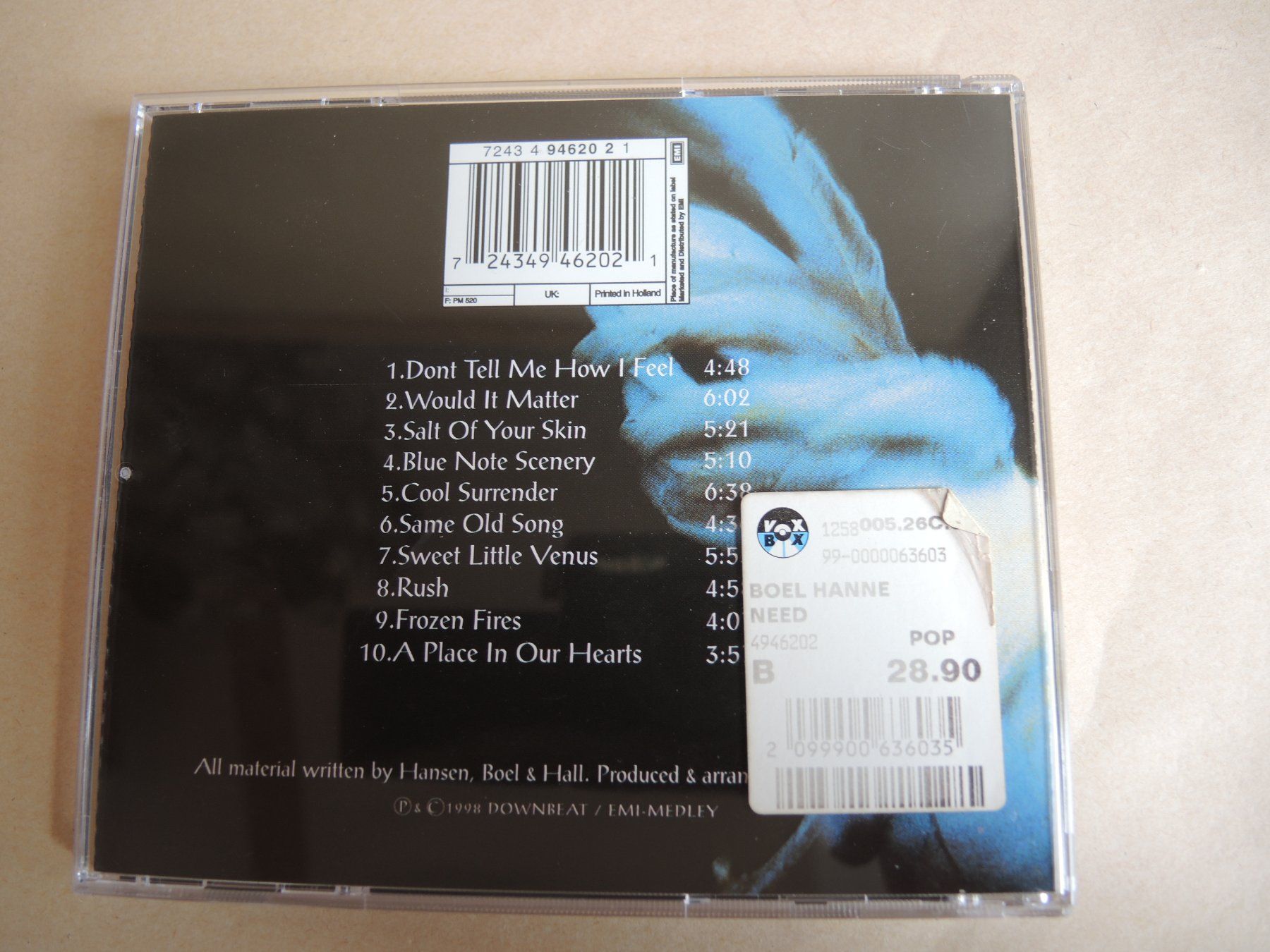 CDs: Hanne Boel - Need (CD, Top Zustand) – Gebraucht aus Rorschach von maeck8 2