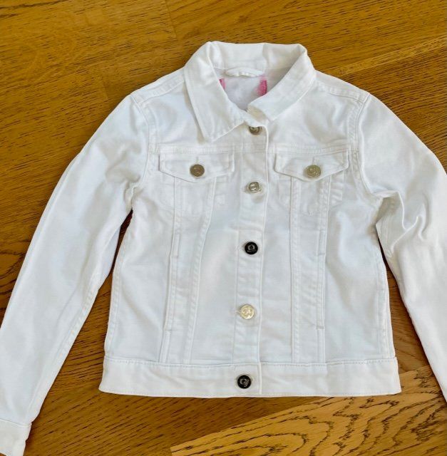 Giacche & Cappotti: Jeansjacke aus Baumwolle - Grösse 7/8 – Usato da Ligornetto venduto da GiadaG