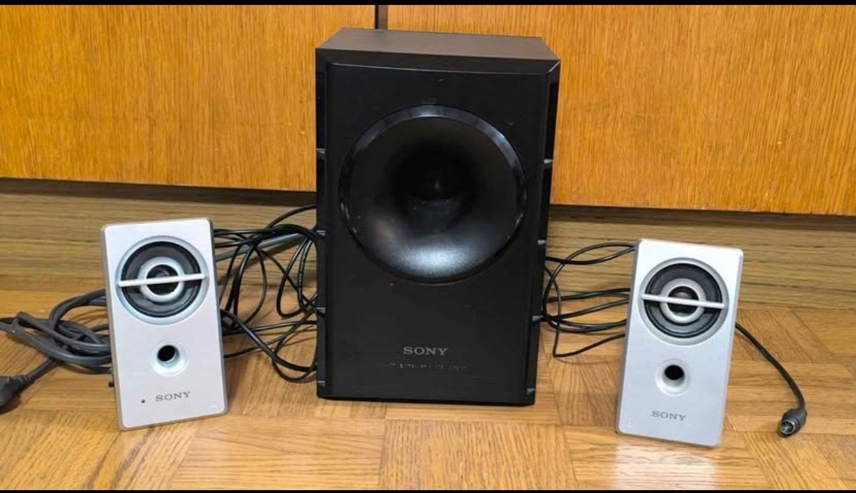 Sony Casse acustiche: Sony SRS-D21 Lautsprechersystem mit Subwoofer – Usato da Gams venduto da MissTraveller