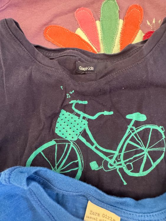 Lotti & Set di vestiti: 14 Mädchen T-Shirts (Zara, GAP, HM) SZ 5-6, Gr. 116/122 – Usato da Zürich venduto da kitvonharbs 4