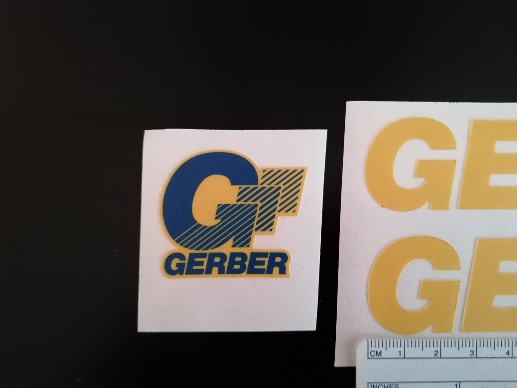 Gerber Pezzi di ricambio: Gerber Sticker Set gelb – Nuovo (secondo la descrizione) da Unterentfelden venduto da xilo01 2