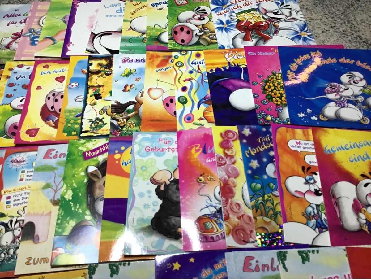 Cartes postales: Konvolut Diddel Postkarten über 50Stk. – D'occasion à Bazenheid par jud_wk8k 4