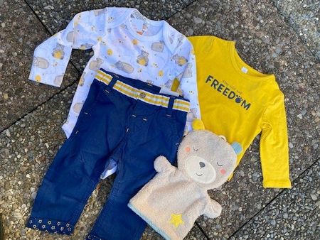 neues Baby Set Gr. 62/68 "Bär"