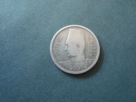 Egypten 2 piastre 1942 silber