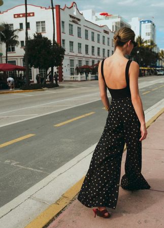Sezane Solal Bodysuit - Gr. S - schwarz - neuwertig